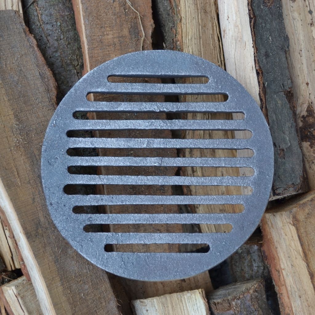 SEZAM - Ofenrost ∅19 cm Gusseisen Gussrost Kaminrost Runden Produktbild 