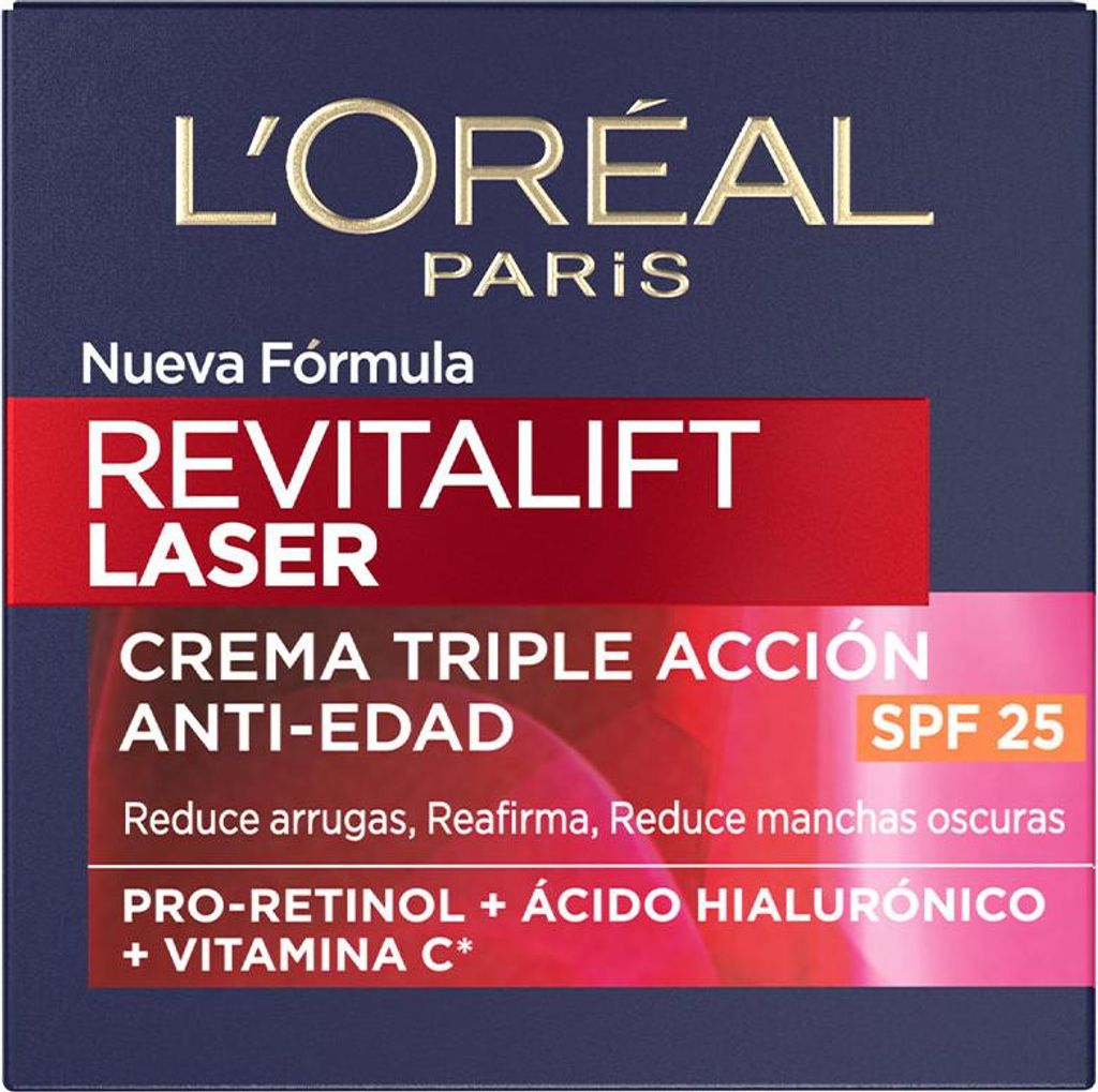 LorÉal paris REVITALIFT LASER dreifach wirkende Anti-Aging-Creme SPF 25 50 ml