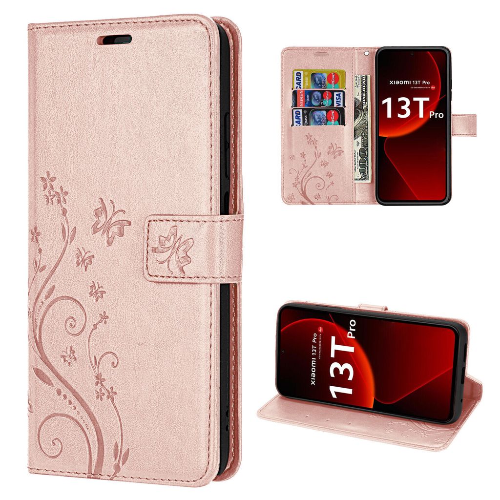 Hülle Xiaomi 13T / 13T Pro, Handy Tasche Handyhülle Wallet Produktbild 