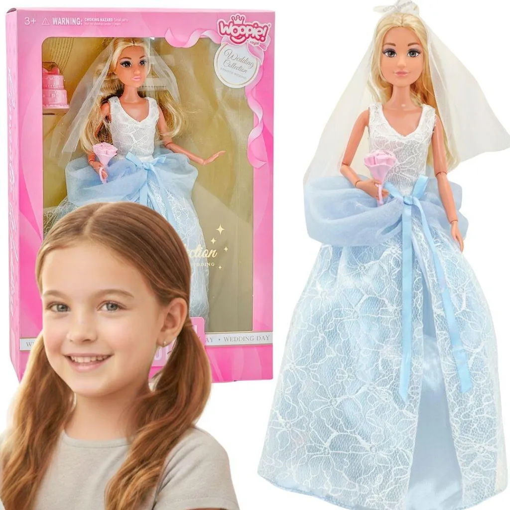 Poupée de mode Woopie Royal Lily Bride avec son gâteau de mariage