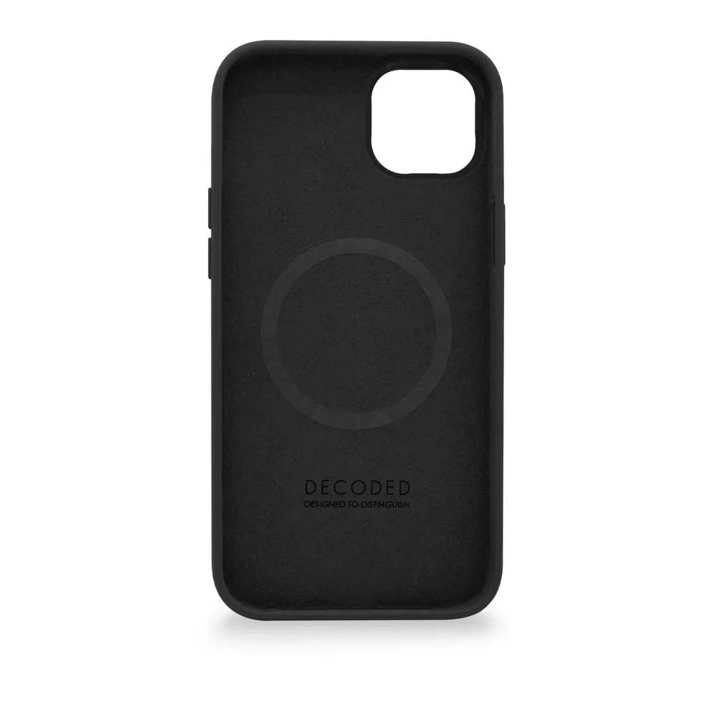 Coque iPhone 14 Plus Silicone Decoded - Traitement Antibactérien Charcoal - 7