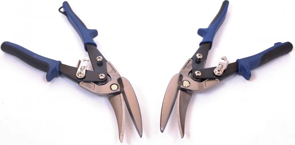 Cisaille à tôle anti-déformation pour découpe nette figurine
