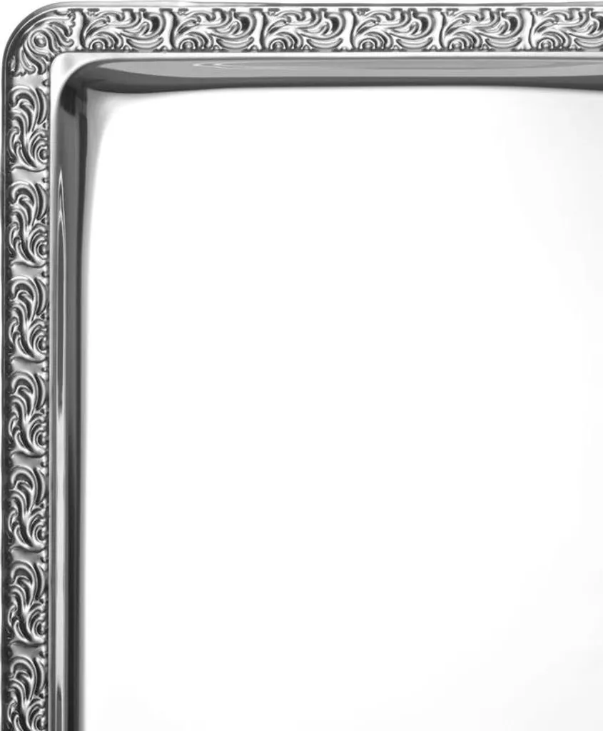 Plateau de service inox GN 1/1 avec bord décoratif robuste pour hôtel - 2