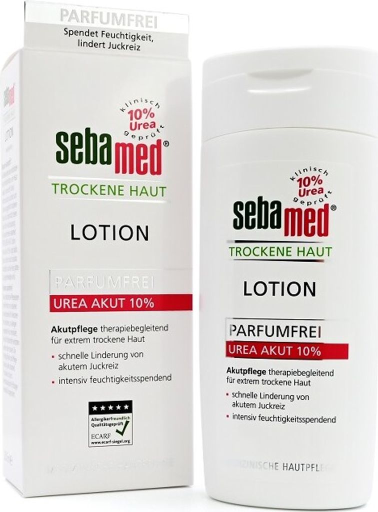 Peau sèche Urea Akut 10% Lotion sans parfum 200 ml Image du produit 