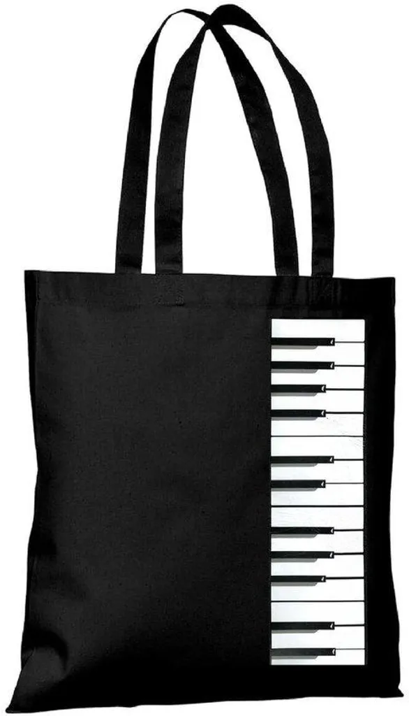 Sac Musique en coton pour partitions et école - Sac fourre-tout souple
