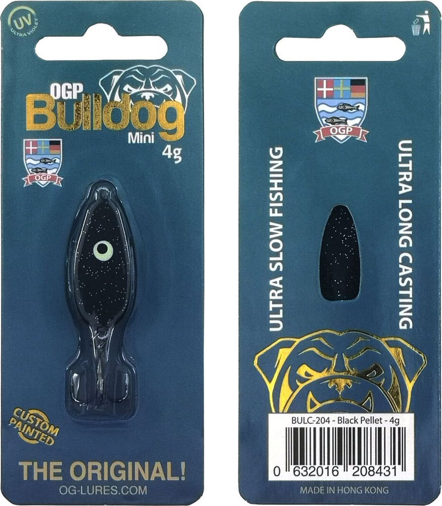 Westin Forellenköder Bulldog Mini (Black Pellet)