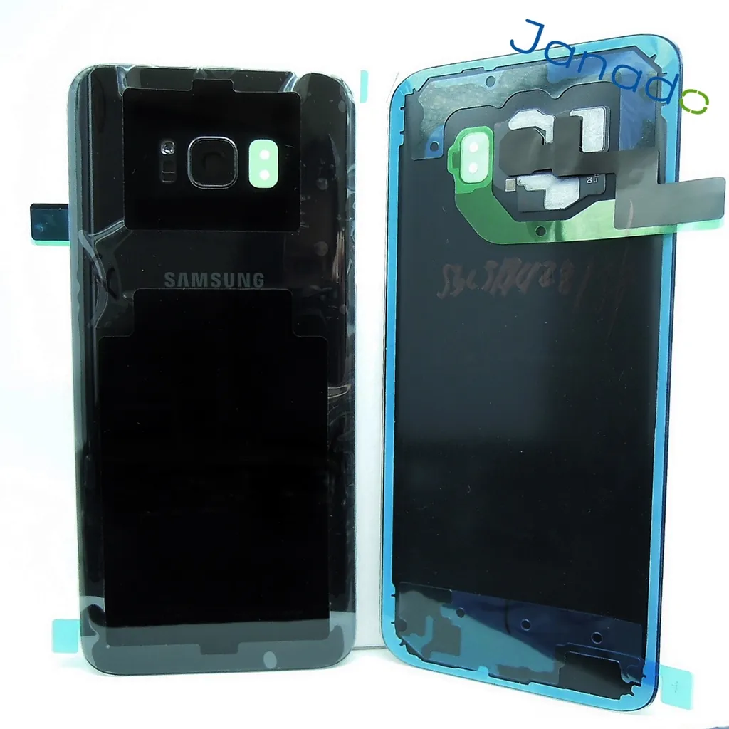 Réparer Dos Cassé Galaxy S8+ G955F avec ce Couvercle Batterie Noir Neuf
