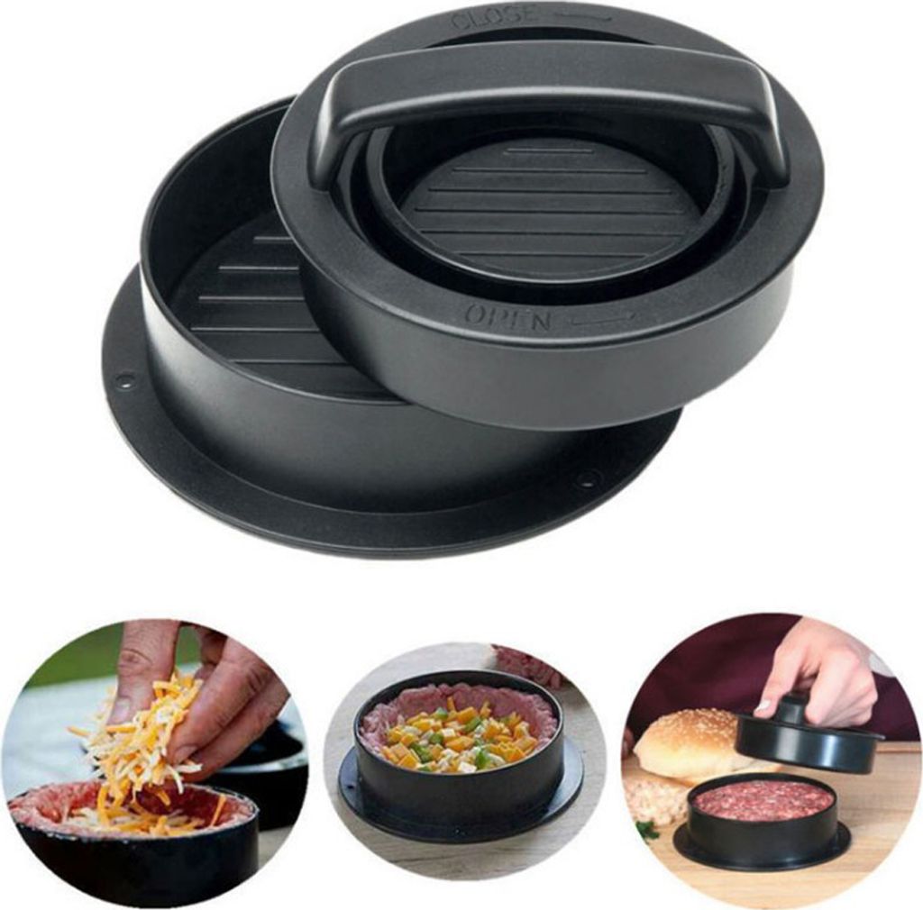 CANDeal 3-in-1 Gefüllte Burgerpresse, Antihaft Gefüllte Produktbild 
