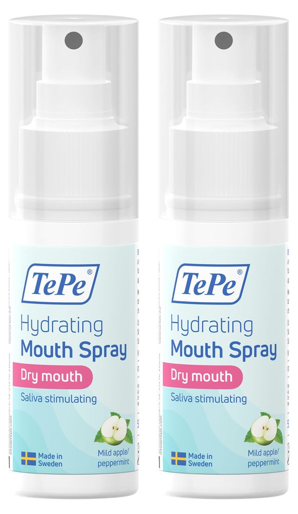 2er Set TePe Feuchtigkeitsspendendes Mundspray, trockener Produktbild 