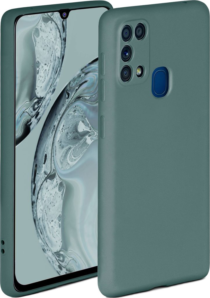 Soft-Case für Samsung Galaxy M31, Farbe:Petrol
