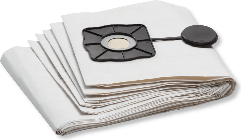 5 Original Kärcher Vlies-Staubsaugerbeutel für NT 65/2 Ap Filtertüten