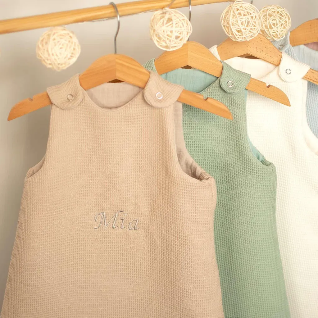 Sac de Couchage Bébé Luna Bleu Coton Bio 18-36 mois - Douceur Maximale