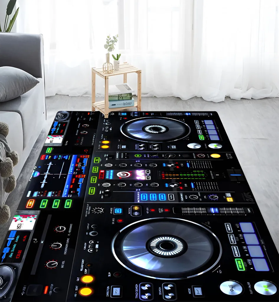 Tappeto Design Mixer 120x160 cm - Complemento d'Arredo Originale - 2