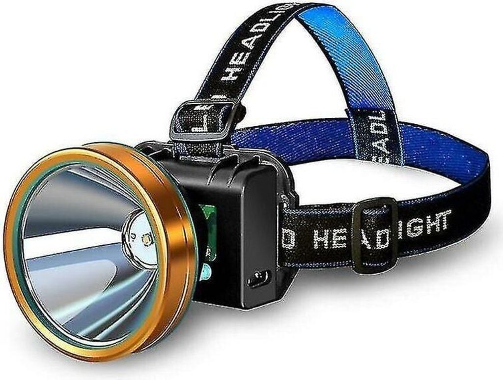 XHP90 mit 500.000 Lumen. Die leistungsstärkste Stirnlampe. USB-Stirnlampe.