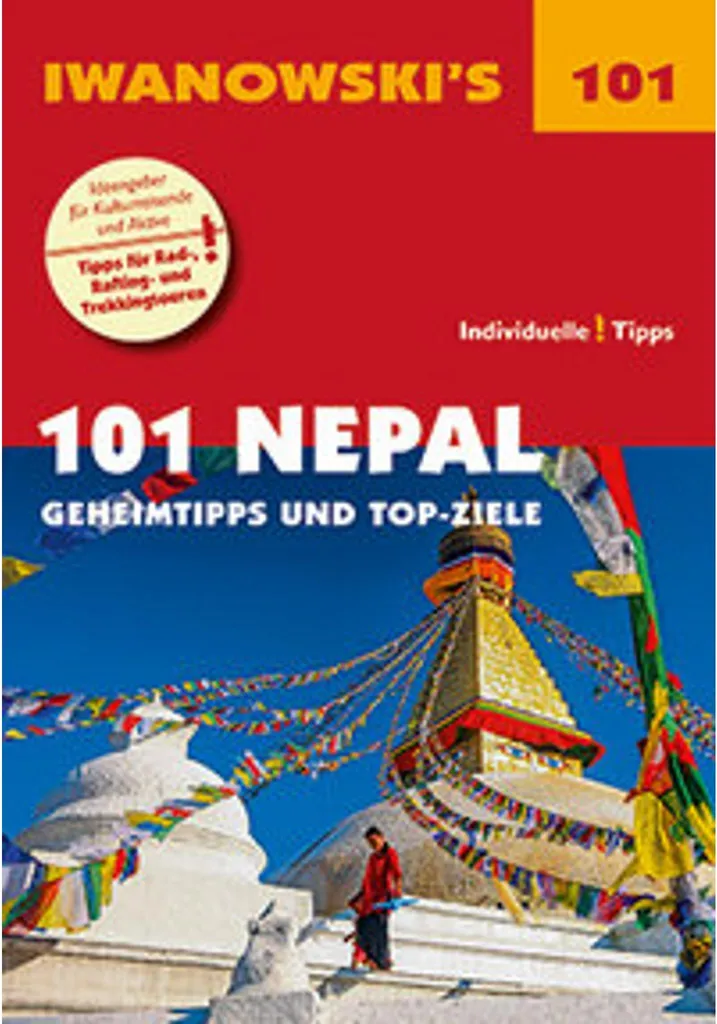 Guide de voyage Népal livre broché avec itinéraires de trekking