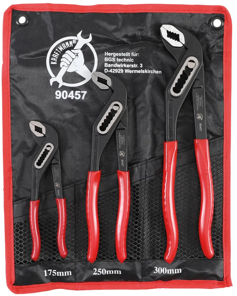 Pinces à pompe à eau BGS pour débloquer les écrous et tubes grippés - 2