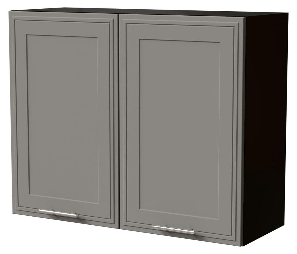 Küchenhängeschrank SALO 90x72cm 2-türig matt Farbe wählbar (SL-W3/90) dust grey matt schwarz