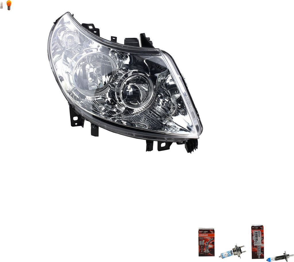 Scheinwerfer + Osram Night Breaker Laser passend für Fiat Ducato 250 251 Rechts 1366101080 1369495080 1606664580 1606926880 0001366101080 00013 Johns