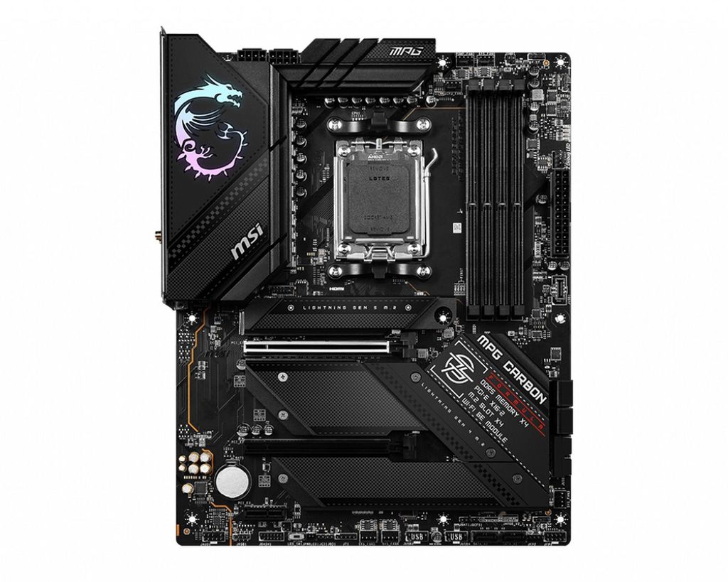 MB MSI MPG B650 Carbon Wifi      (B650,AM5,ATX,AMD) Produktbild 