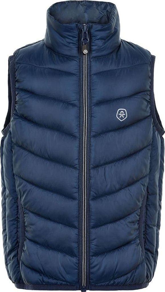 Color Kids Quilted Packable Weste Blau 9 Months Jungen,Mädchen Blau 9 Months