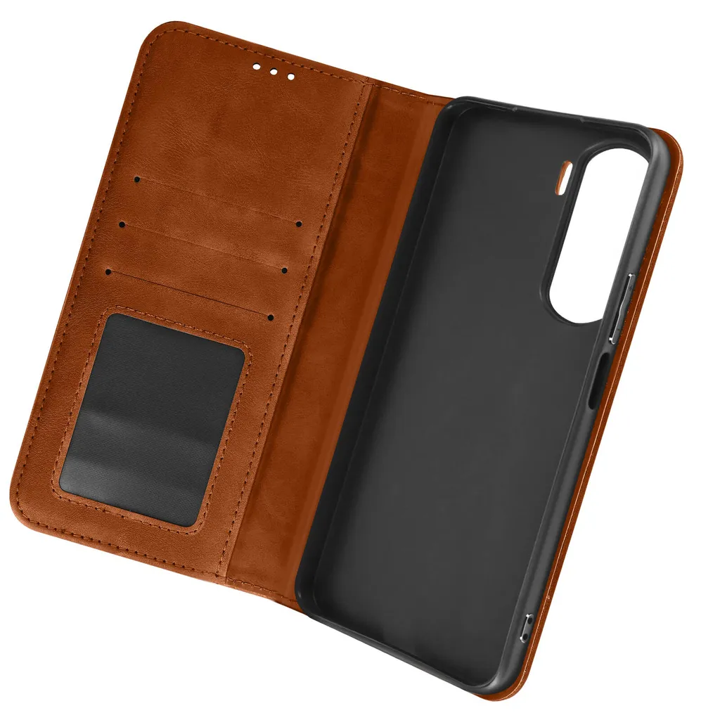 Recensione Cover Honor 90 Lite Marrone | Portafoglio e Stand Magnetico - 2