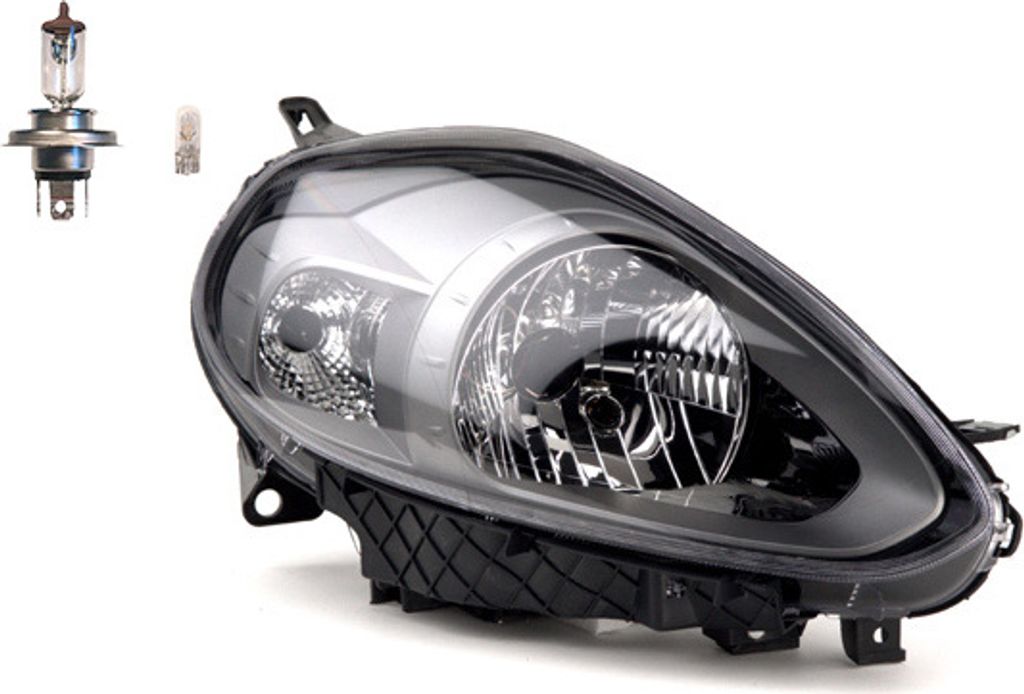Johns, Scheinwerfer Halogen Front passend für Fiat Punto 199 10/09- Rechts Leuchtmittel 51855639 0000051937150 51937150