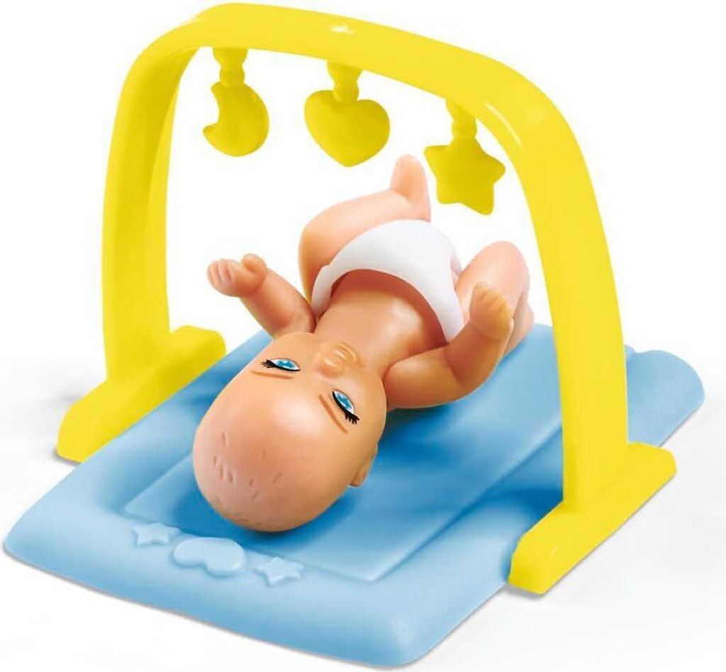 Simba Steffi Love Newborn Baby Room, Schwangere Puppe mit Produktbild 10