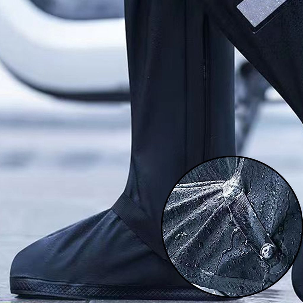 SGEBEST Regenstiefel, wasserdichte Schnürsenkel, Produktbild 4