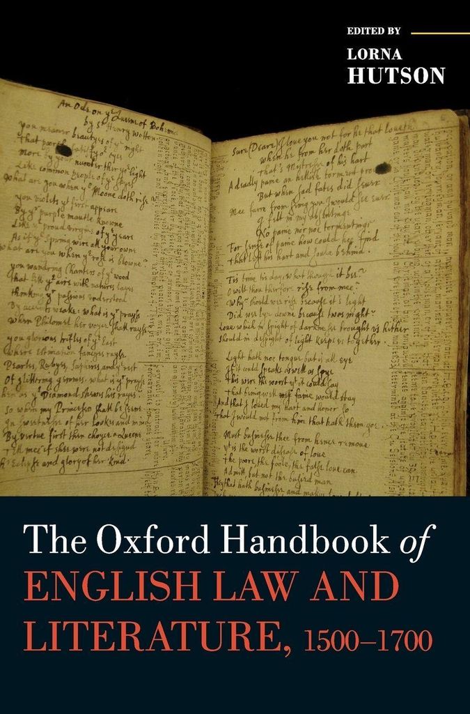 The Oxford Handbook of English Law and Literature, 1500-1700