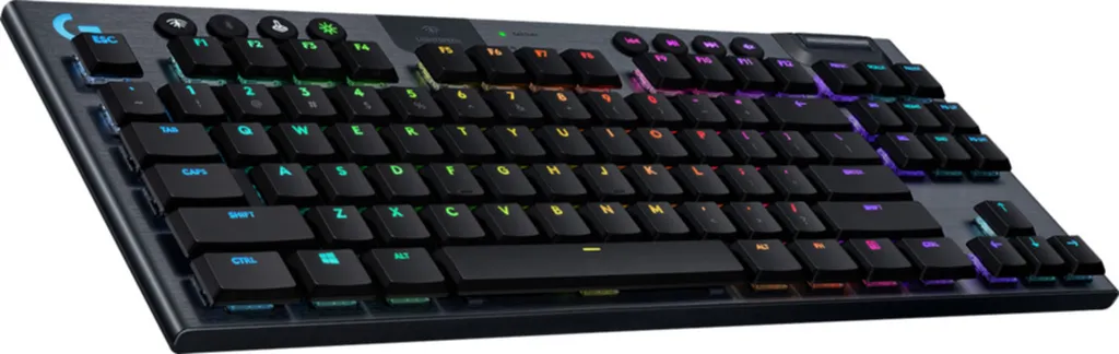 Logitech G915 TKL LIGHTSPEED RGB Clavier Gamer Switch GL Linear Noir