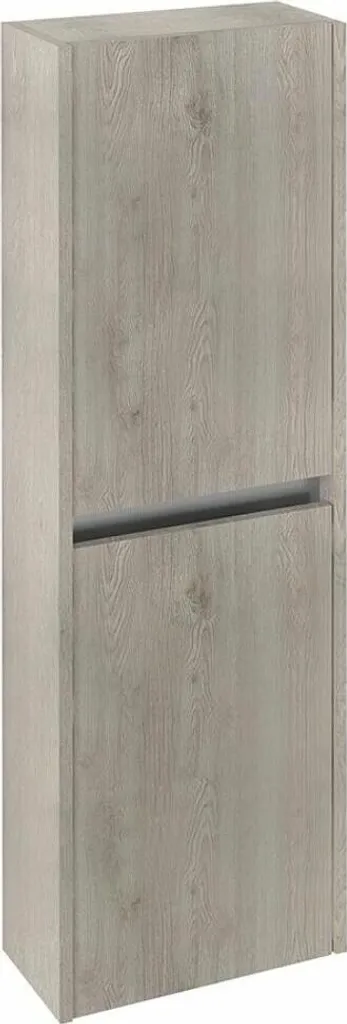 Armoire de toilette Sapho Nirona 400x1380x200mm - Chêne Mocca NR450-1212