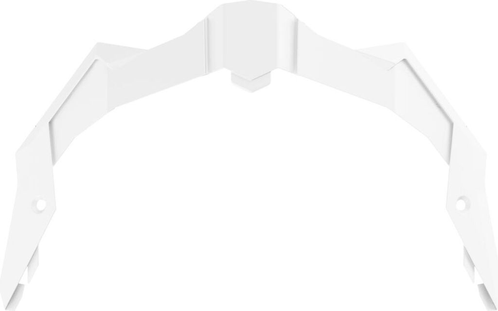 Kurze weiße Visierverlängerung Airoh Aviator 3 Helm