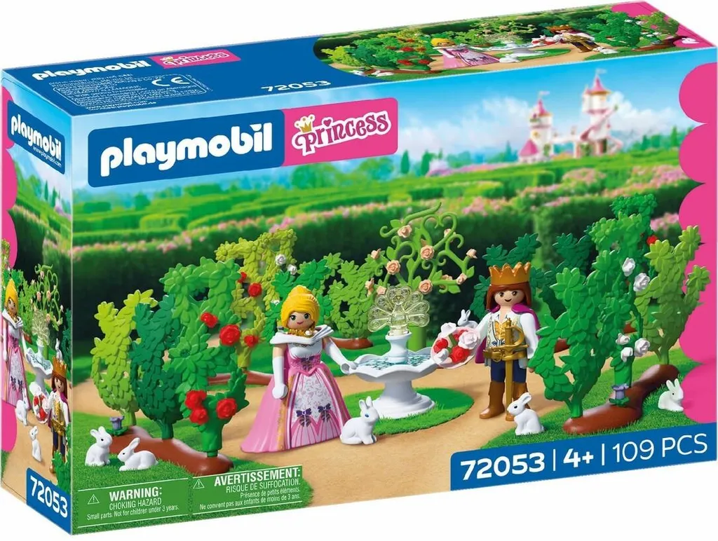PLAYMOBIL 72053 Labyrinthe Royal avec Haies et Accessoires de Palais