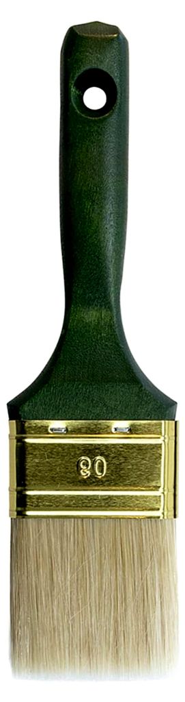 Flachpinsel 40 mm, helle Borsten, 9. Stärke