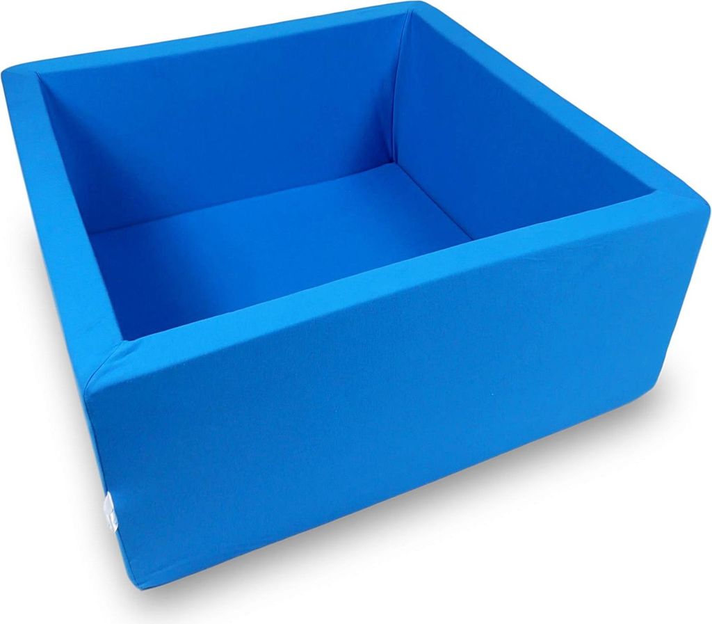 Trockenpool 90x90x40cm blau ohne Bälle