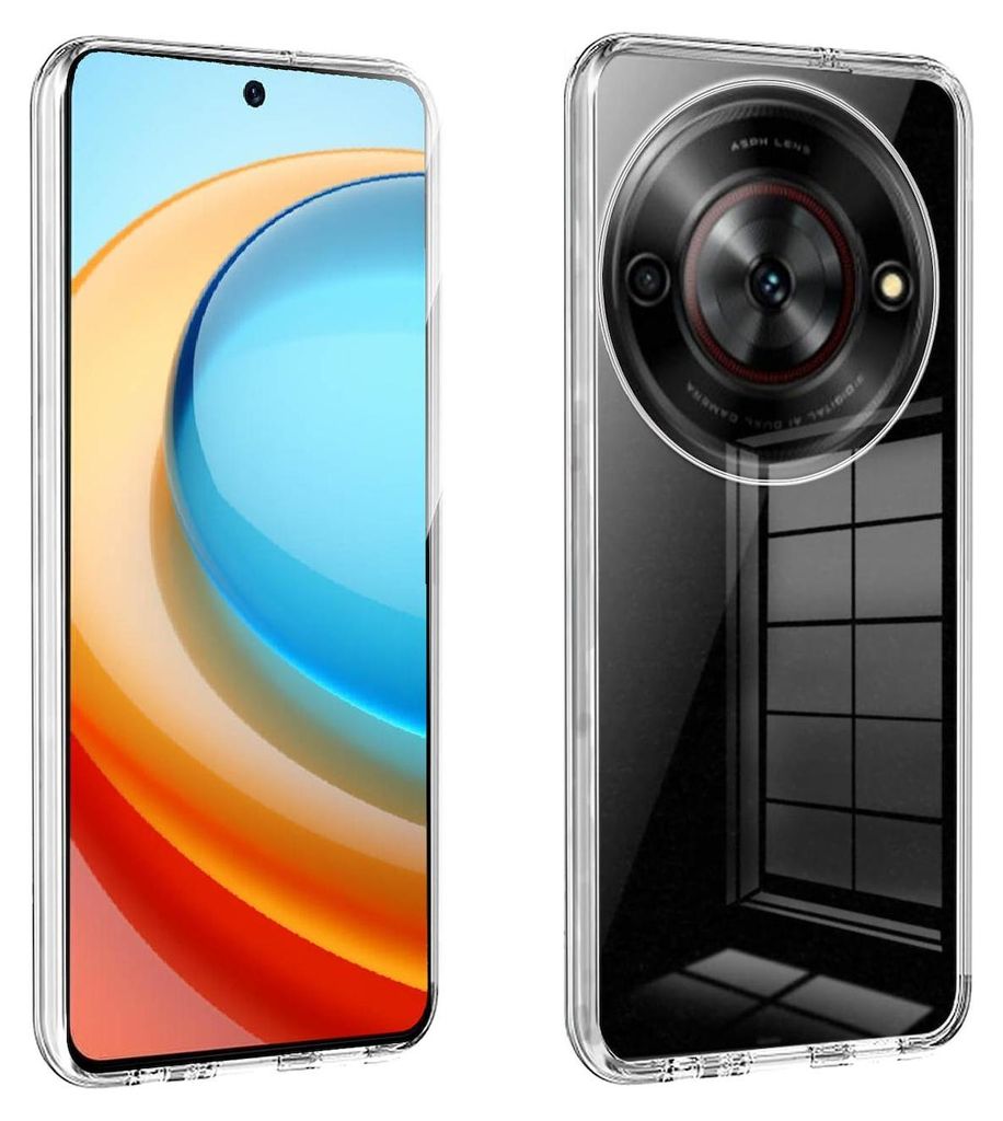 Für ZTE Blade A75 5G Silikon Schutz Transparent Handy Hülle Produktbild 