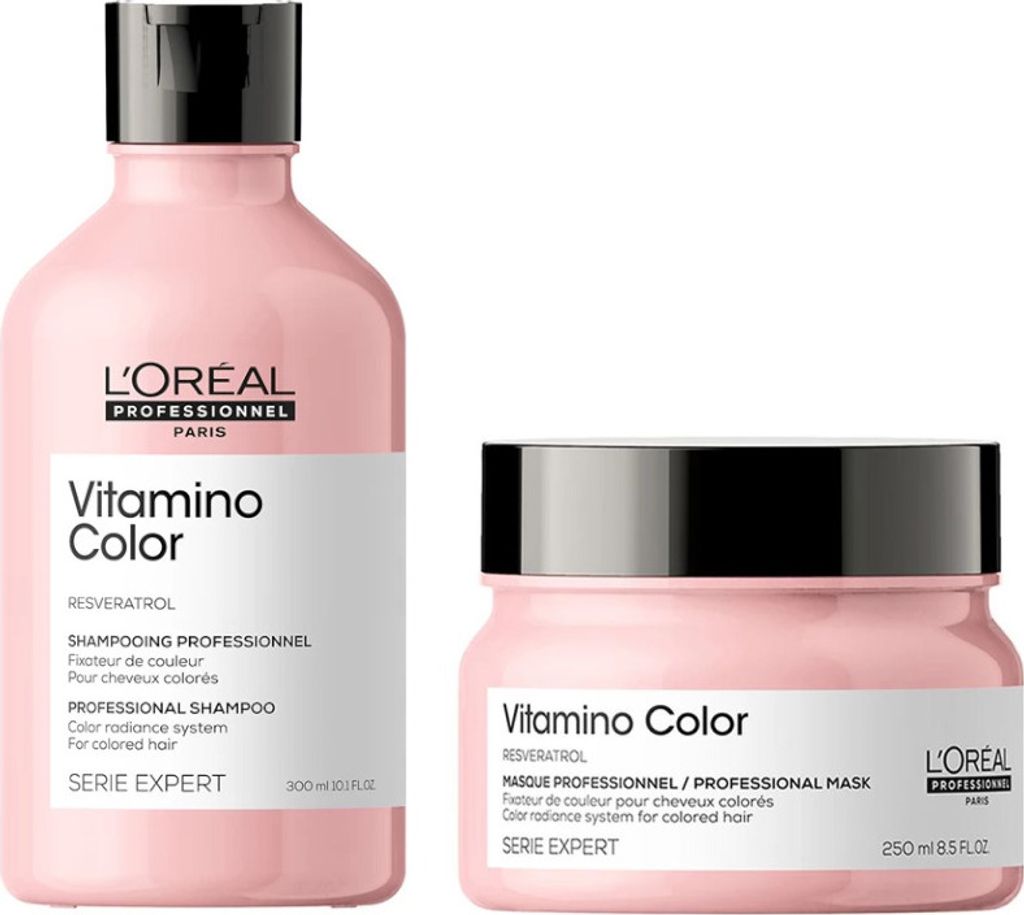Loreal Vitamino Colour Szampon 300ml + Loreal Vitamino Zdjęcie produktu 
