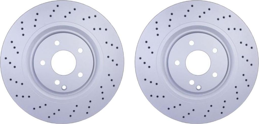 2 Bremsscheiben gelocht Ø 67 mm 30 mm HELLA passend für Produktbild 