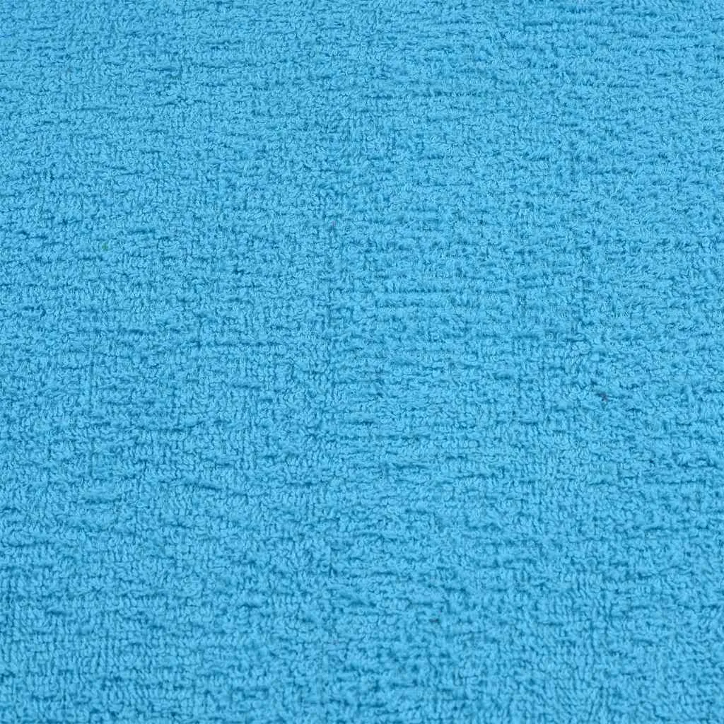 Set 10 Salviette Ospite Turchesi 30x50 cm | Spugna Cotone Tradizionale - 5