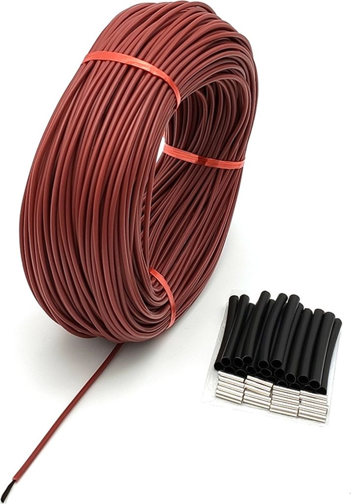 cavo di riscaldamento in fibra di carbonio φ3mm 12K 33Ω Immagine del prodotto 
