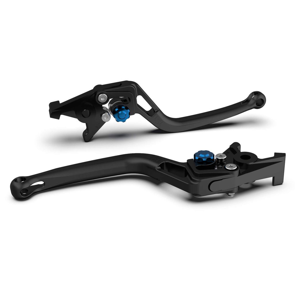 LSL Kupplungshebel BOW L18,schwarz perlgestrahlt/blau Produktbild 