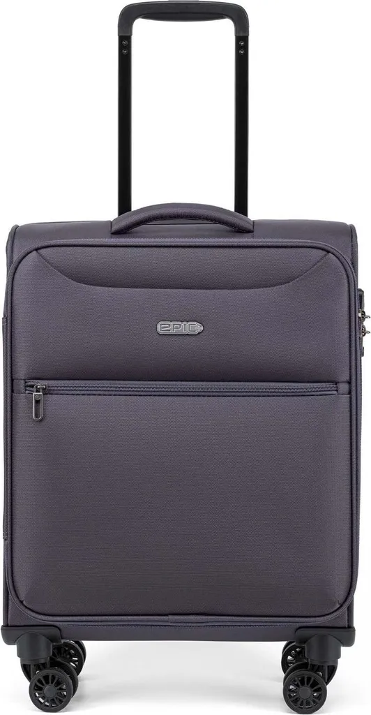 EPIC Jupiter 4X valise rigide 55cm Excalibur Grey 4 roues doubles