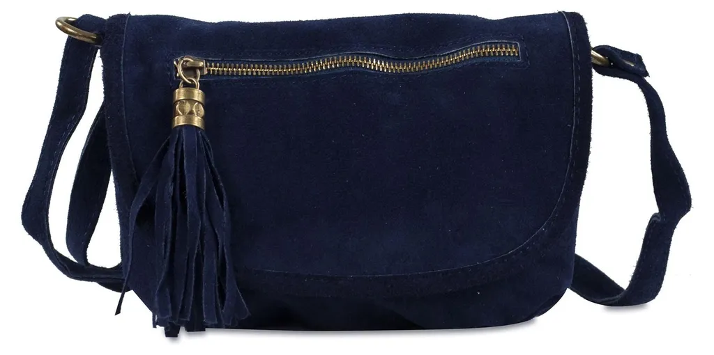 CARLA BELOTTI NITA - Petit Sac Bandoulière Cuir 19 cm de Qualité Italienne