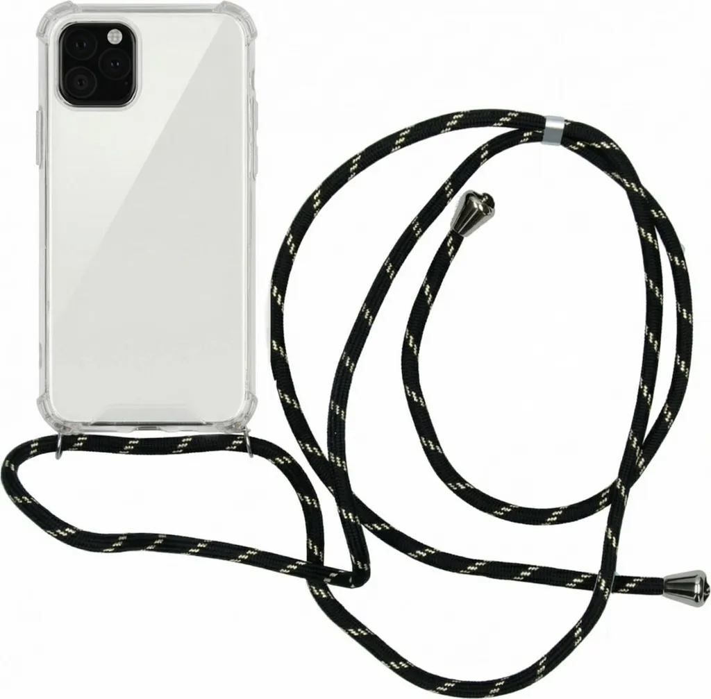 Custodia imoshion iPhone 11 Pro con Tracolla Nero e Oro - Eleganza Urban