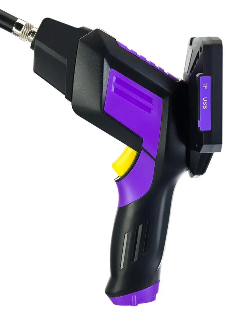 Endoscope industriel Ermenrich 83838 avec écran et éclairage LED