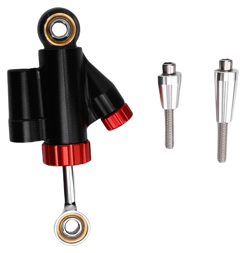 Stabilisateur de direction moto universel en alu aéronautique réglable