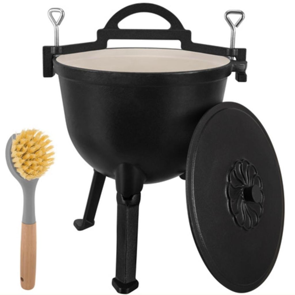 Kaminer 27376 Emaillierter Gusseisenkessel, 10 l, mit Produktbild 