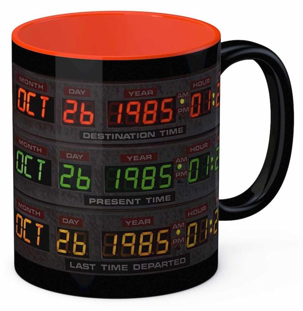 Zurück in die Zukunft Delorean Tasse - Keramik, 11 oz Fassungsvermögen