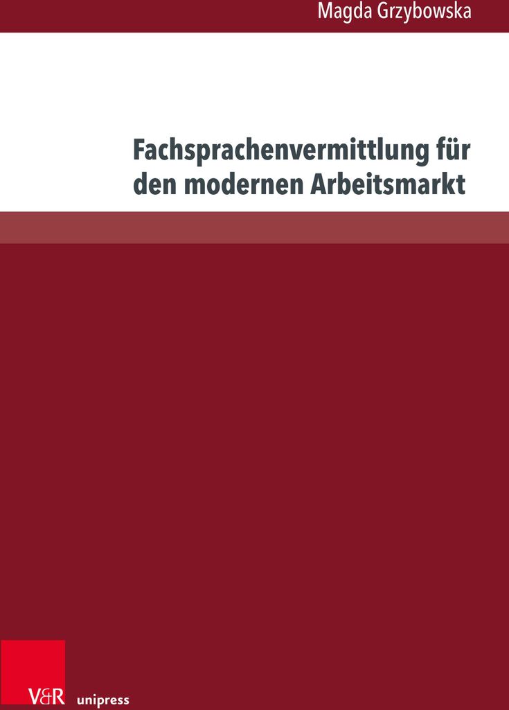 Fachsprachenvermittlung für den modernen Arbeitsmarkt
