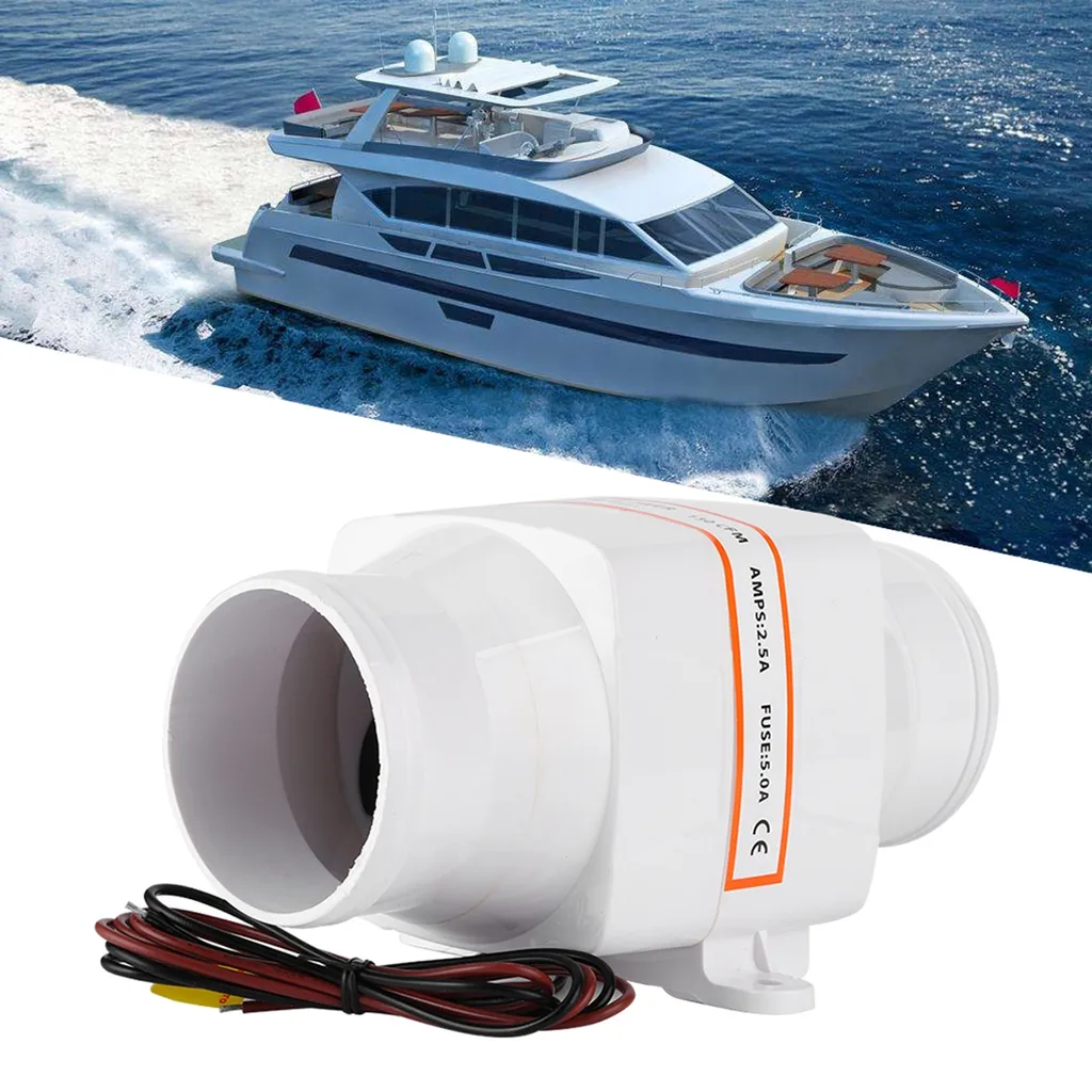 Extracteur d'air marine pour éliminer humidité et odeurs de cale